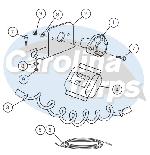 1001-960332 Aero (OEM) Truck Wiring Kit for Side Roll Tarp Systems
